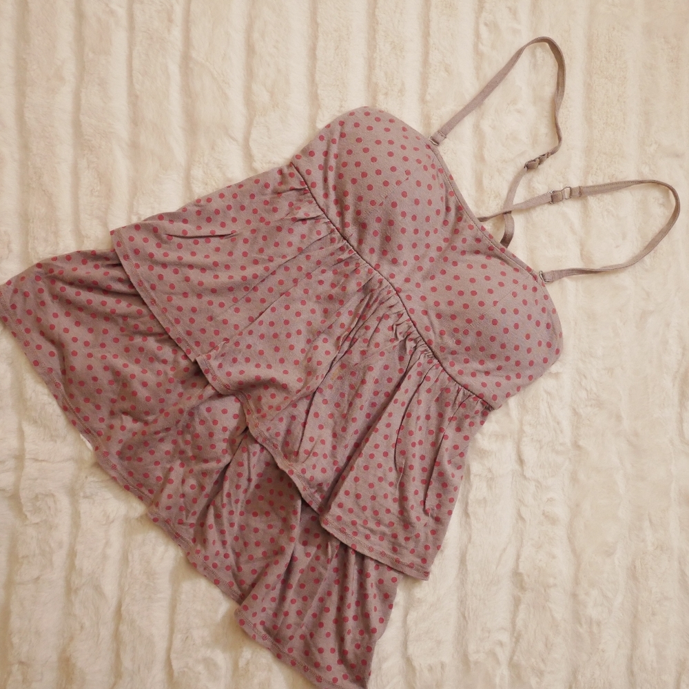 ⭐ 3/$15 ⭐ American Eagles polka dot top